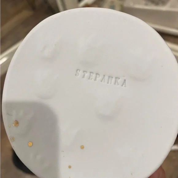 Stepanka crown mug one of a kind HTF rare ceramic